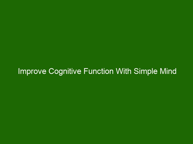 Simple Mind Exercises